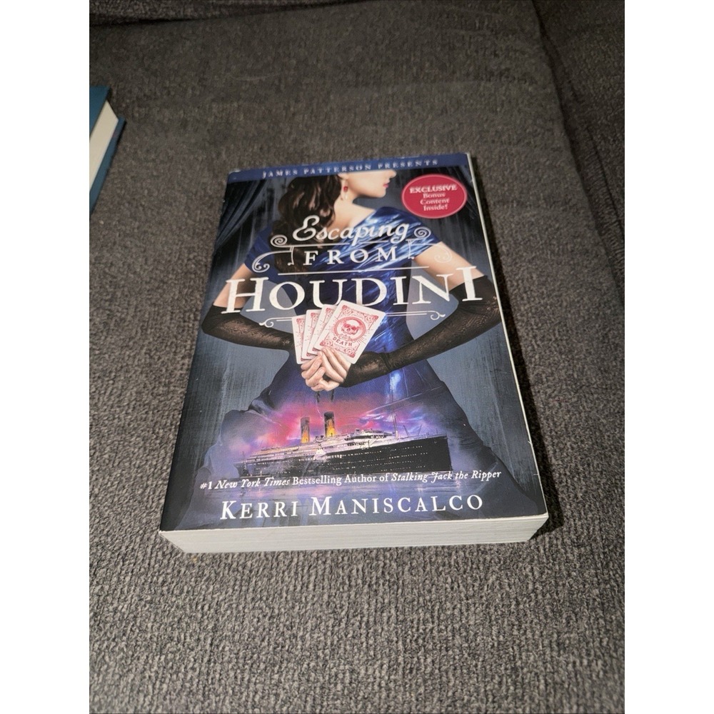 Kerri Maniscalco Escaping From Houdini (Paperback)  New Box C